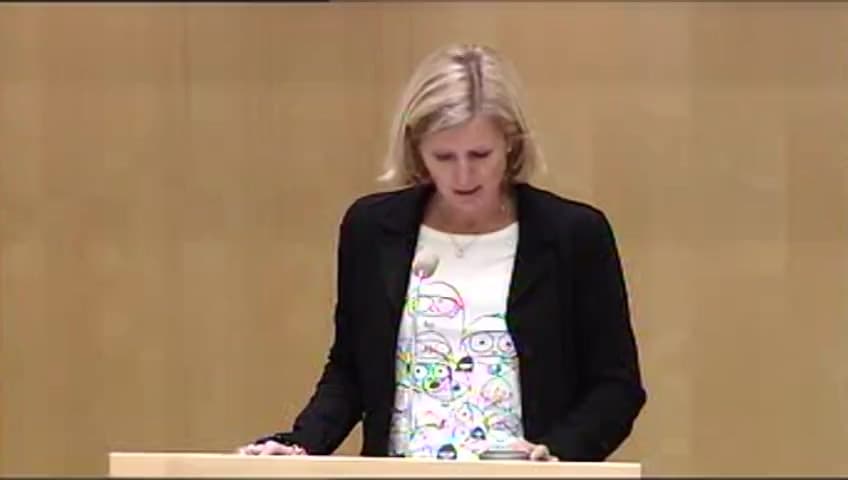 Stillbild från Debatt om förslag, Värdlandsavtal för Europeiska centrumet för förebyggande och kontroll av sjukdomar