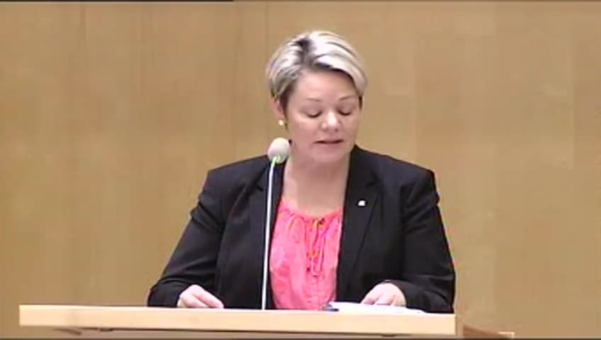 Stillbild från Debatt om förslag, Alkolås efter rattfylleri