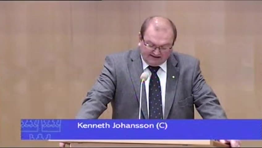 Stillbild från Debatt om förslag, Strategi för att stärka barnets rättigheter i Sverige