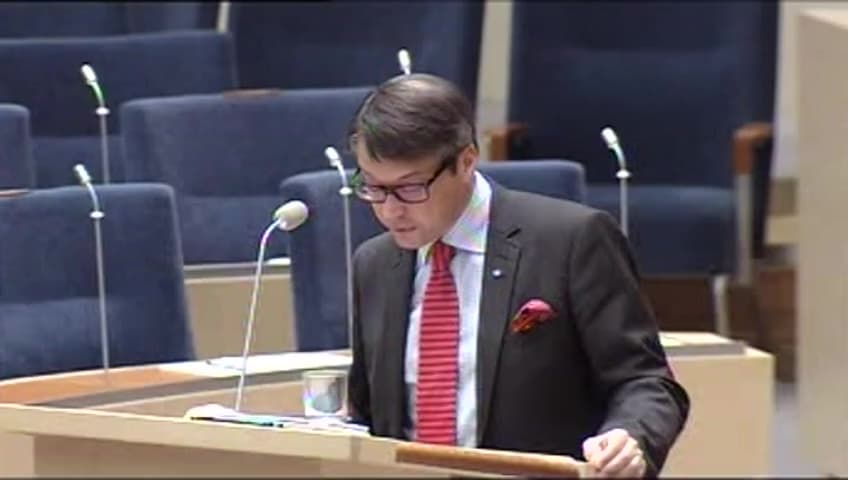 Stillbild från Interpellationsdebatt, Stärkt folkhälsoarbete