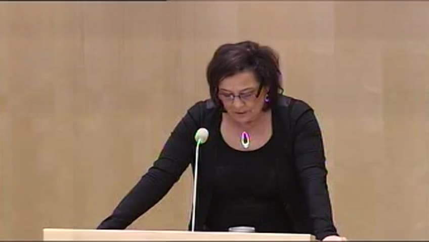 Stillbild från Debatt om förslag, Utnämning av ordinarie domare