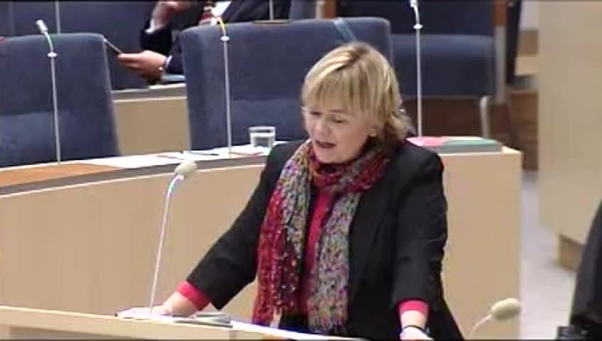 Stillbild från Interpellationsdebatt, Polisingripanden vid misstänkt terrorism