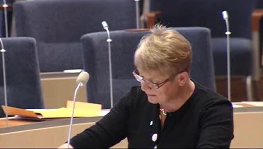 Stillbild från Interpellationsdebatt, Situationen för Sveriges företagare