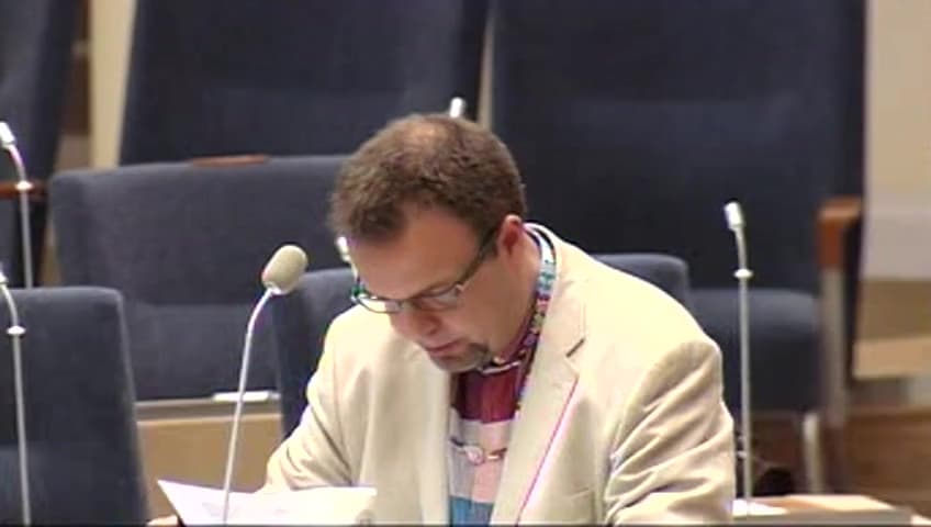 Stillbild från Interpellationsdebatt, Konsekvenser för arbetsmiljöarbetet vid arbetsmiljöbrott