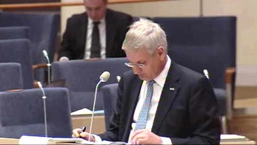 Stillbild från Interpellationsdebatt, Bosnien och Hercegovina och EU