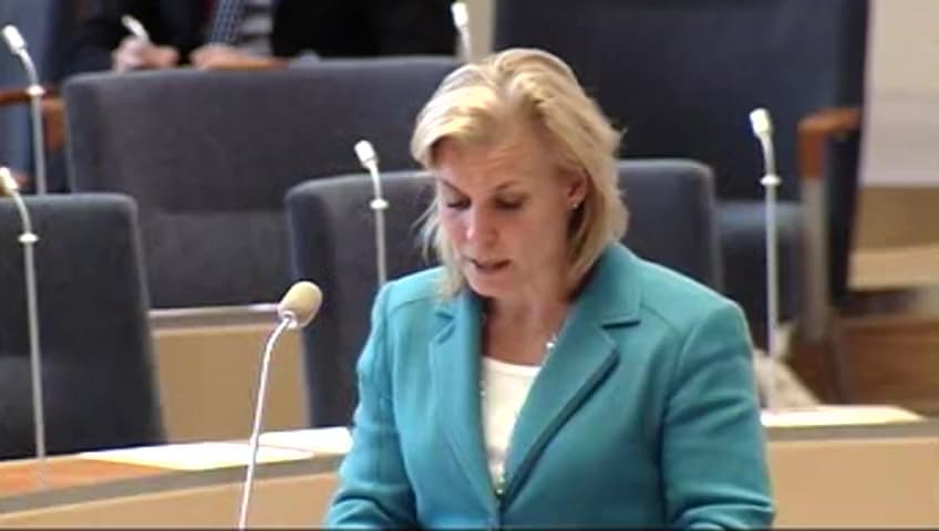 Stillbild från Interpellationsdebatt, Sidas fortsatta arbete med hbt-frågor inom biståndet