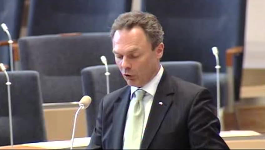Stillbild från Interpellationsdebatt, Det ekonomiska ansvaret för folkbildningen