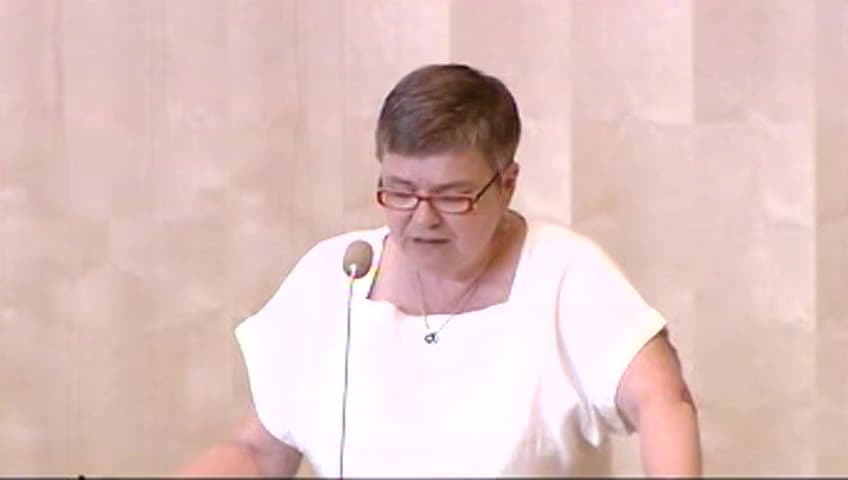 Stillbild från Debatt om förslag, Redogörelse för behandlingen av riksdagens skrivelser till regeringen