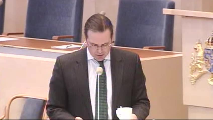 Stillbild från Interpellationsdebatt, Ökade inkomstklyftor