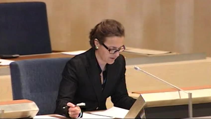 Stillbild från Debatt om förslag, OSSE