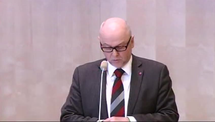 Stillbild från Debatt om förslag, Ökad frihet för vissa stiftelser som finansierar forskning