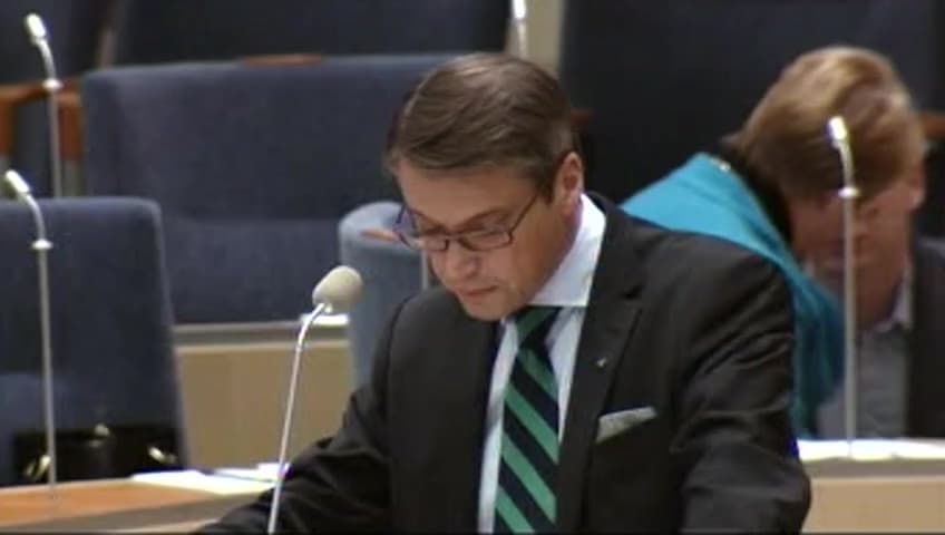 Stillbild från Interpellationsdebatt, Barnen och krisen