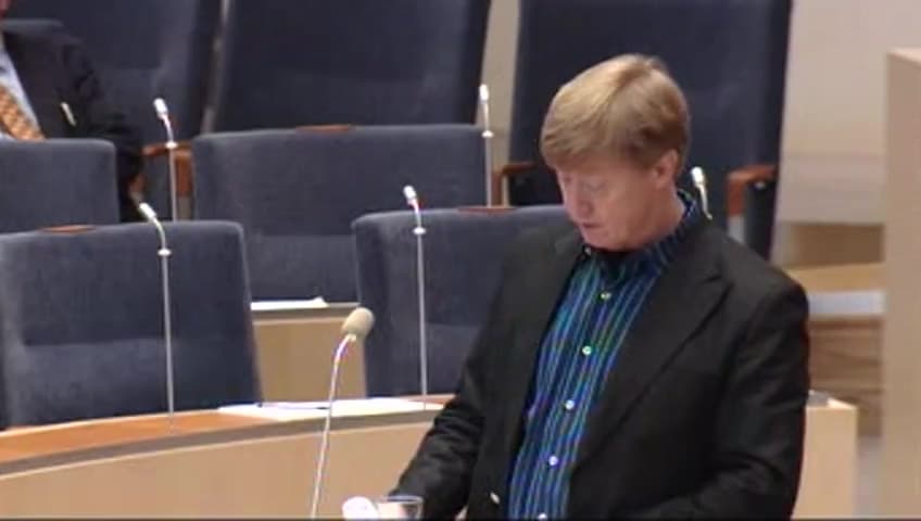 Stillbild från Interpellationsdebatt, Vargjakten