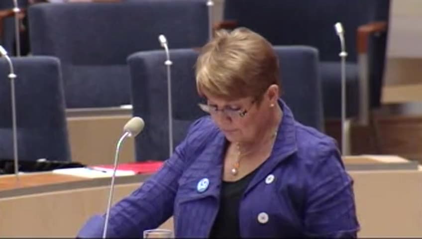 Stillbild från Interpellationsdebatt, Företagens regelkostnader