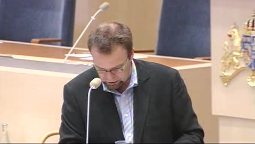 Stillbild från Interpellationsdebatt, Bärplockarnas situation
