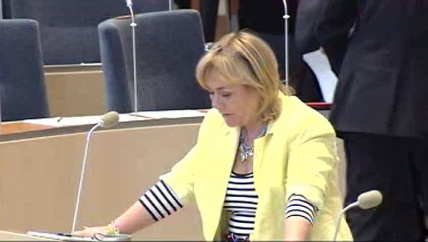 Stillbild från Interpellationsdebatt, Rättsväsendets ekonomi