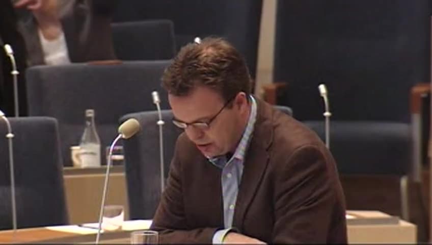 Stillbild från Interpellationsdebatt, De arbetslösas möjlighet till utbildning