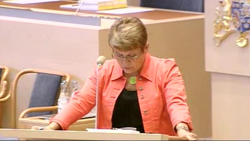 Stillbild från Interpellationsdebatt, Elleverans till kommunala anläggningar