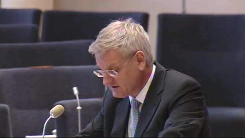 Stillbild från Interpellationsdebatt, Vägen till ett fritt och demokratiskt Burma