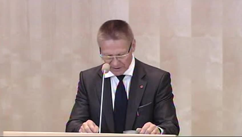 Stillbild från Debatt om förslag, Överlåtbara fiskerättigheter m.m.