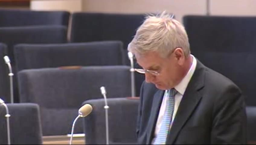 Stillbild från Interpellationsdebatt, Den demokratiska situationen i Turkiet 