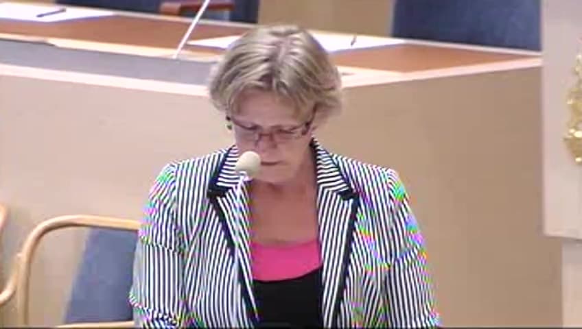 Stillbild från Interpellationsdebatt, Bredband i hela landet