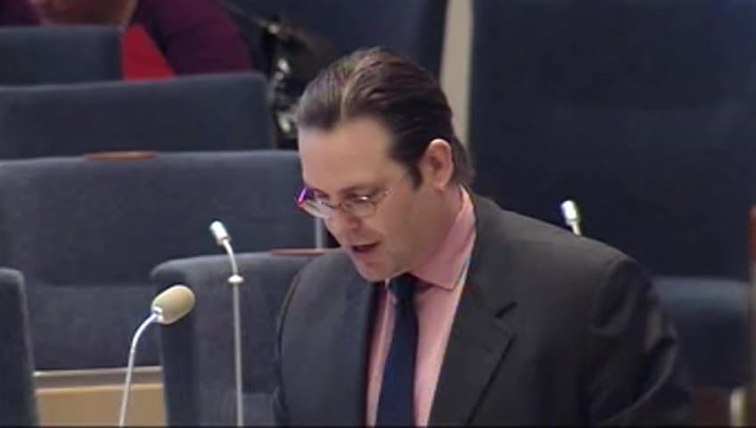 Stillbild från Interpellationsdebatt, Ekonomiska satsningar för jämställdhet
