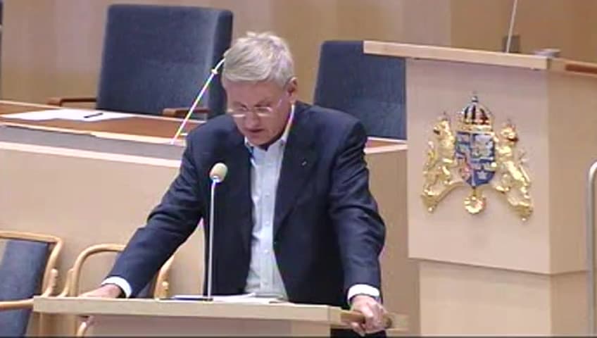 Stillbild från Interpellationsdebatt, Våldet i Sri Lanka