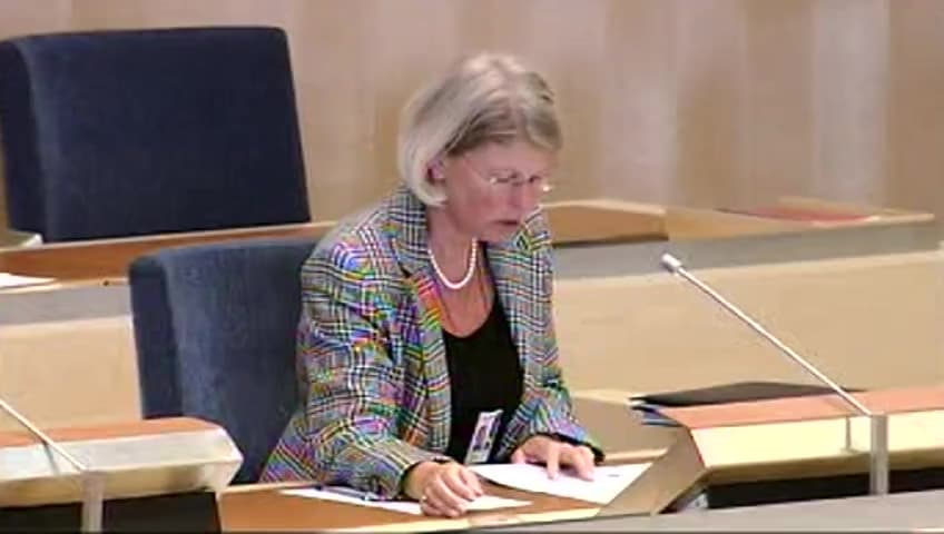 Stillbild från Interpellationsdebatt, Finansieringen av den svenska skolan