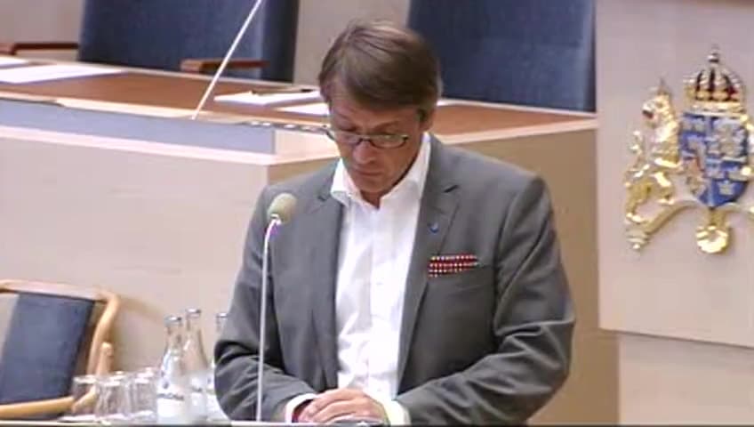 Stillbild från Interpellationsdebatt, Förskrivning av p-piller