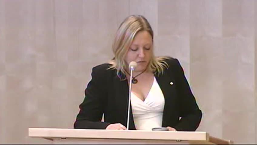 Stillbild från Debatt om förslag, Jakt och viltvård