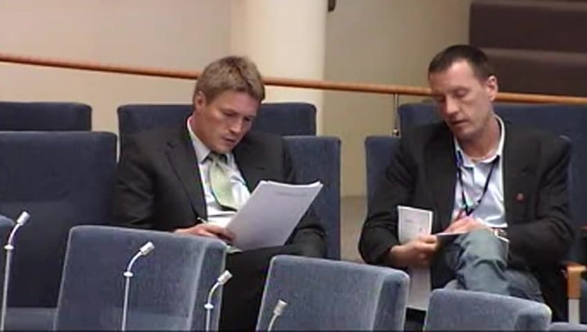 Stillbild från Interpellationsdebatt, Effektivisering av åklagarnas arbete