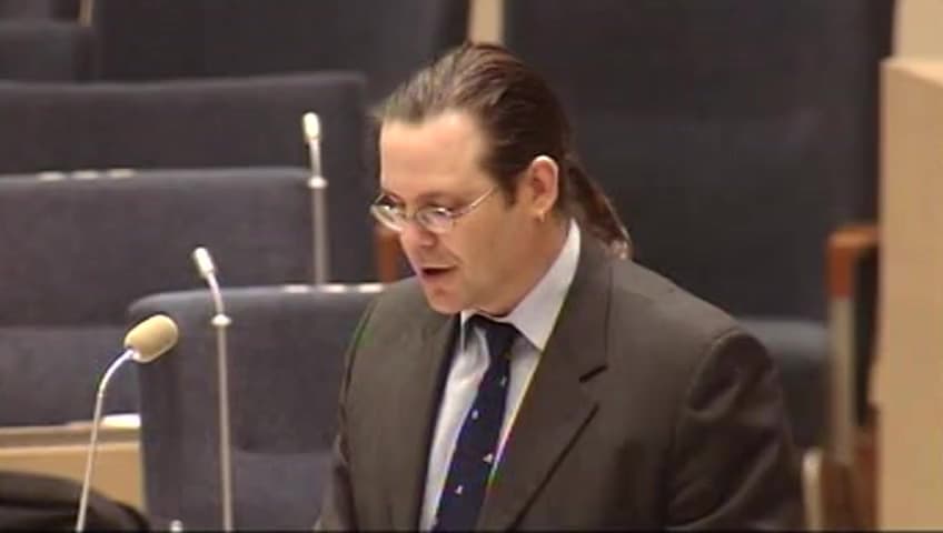 Stillbild från Interpellationsdebatt, Ofinansierade skattesänkningar