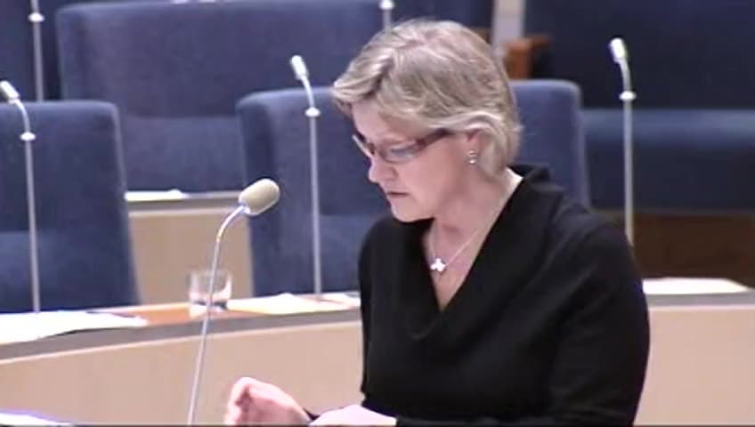 Stillbild från Interpellationsdebatt, Sveriges ställning som IT-nation