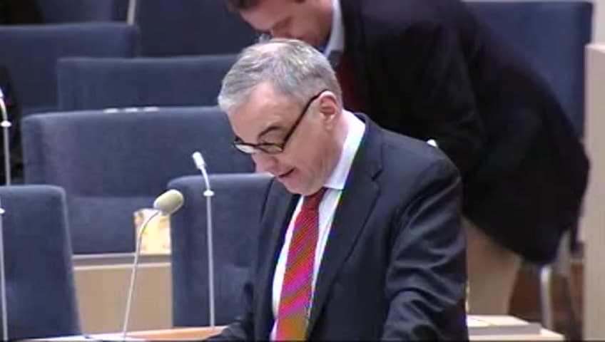 Stillbild från Interpellationsdebatt, Vidareutbildning av obehöriga lärare
