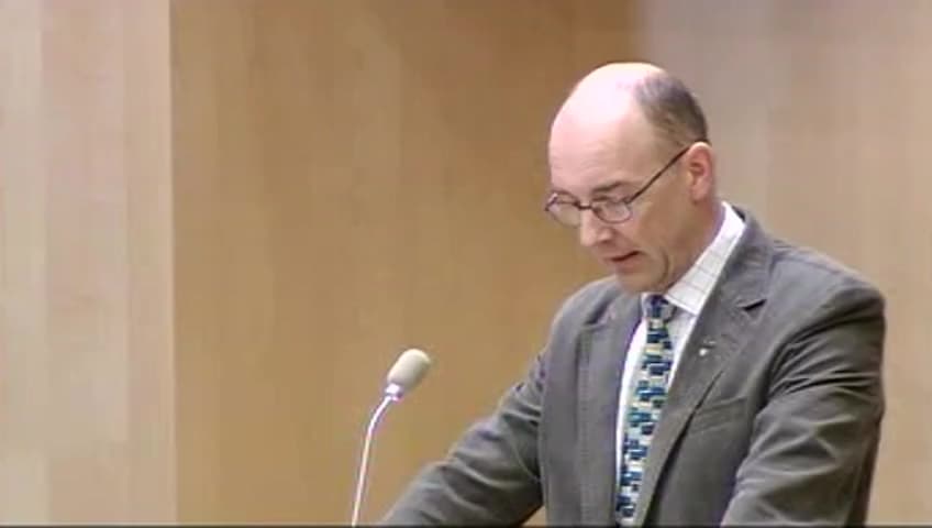 Stillbild från Debatt om förslag, Sjöfartsfrågor