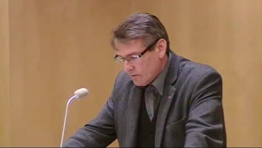 Stillbild från Debatt om förslag, Allmänna motioner om beskattning av företag, kapital och fastighet