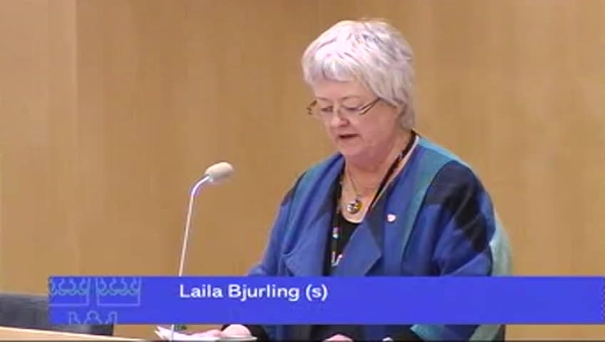 Stillbild från Debatt om förslag, Allmänna motioner om taxering, skattebetalning och folkbokföring