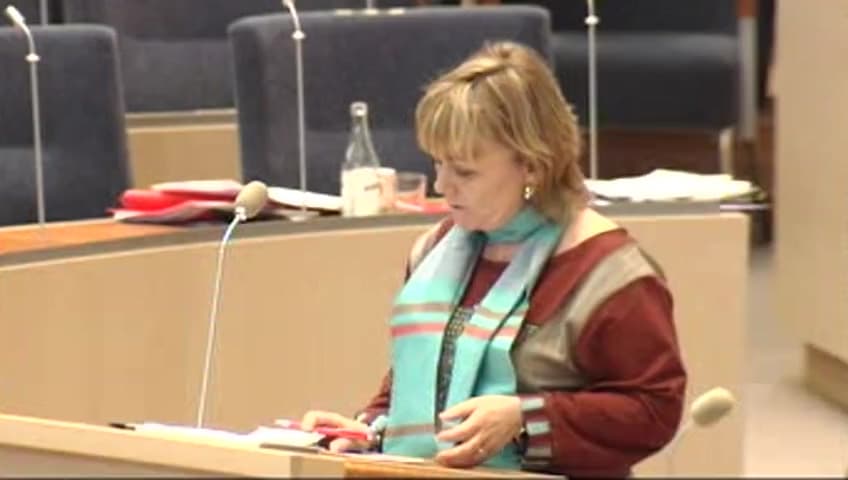 Stillbild från Interpellationsdebatt, Reformeringen av processen i de allmänna domstolarna 