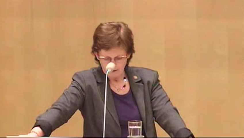 Stillbild från Debatt om förslag, Allmänna motioner om punktskatter, tullfrågor och införsel