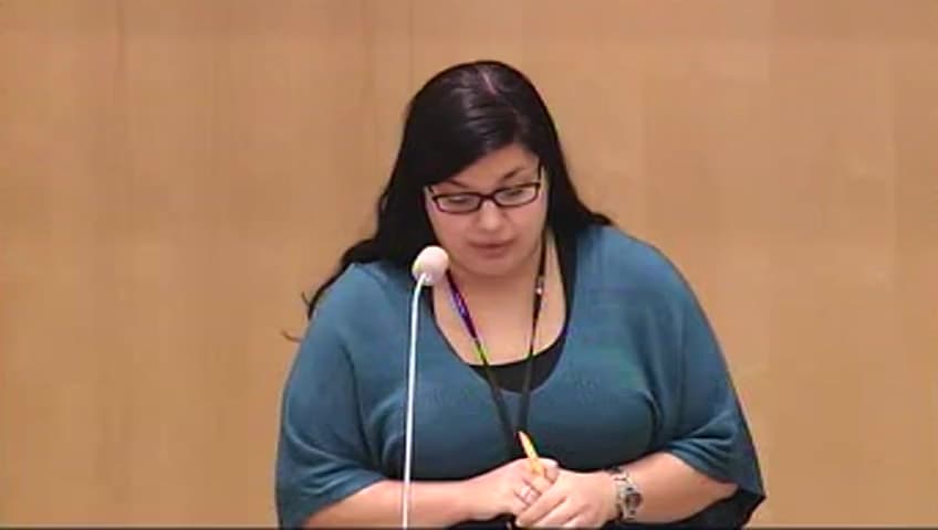 Stillbild från Debatt om förslag, Hemlig teleavlyssning m.m. under år 2007