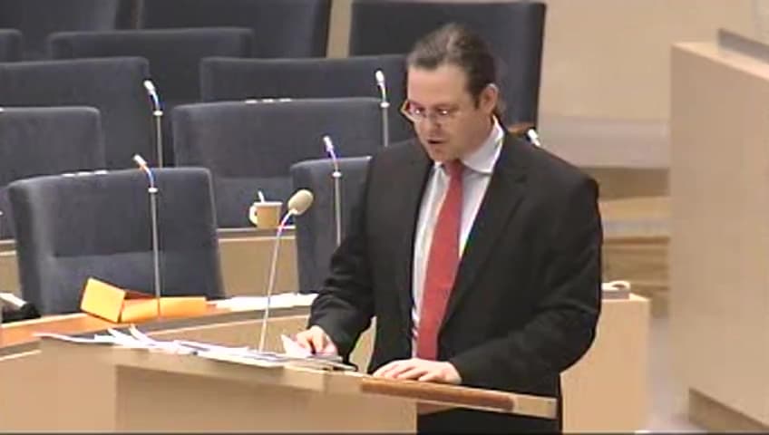 Stillbild från Interpellationsdebatt, Begreppet utanförskap