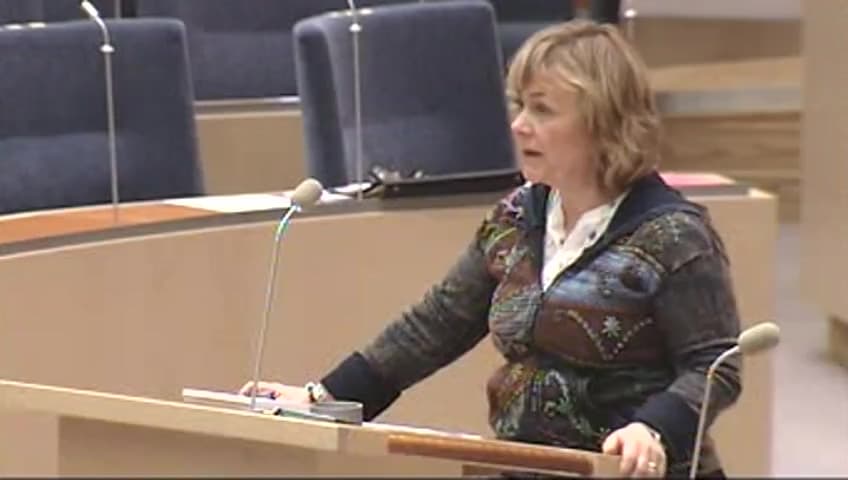 Stillbild från Interpellationsdebatt, Polisen i Värmland