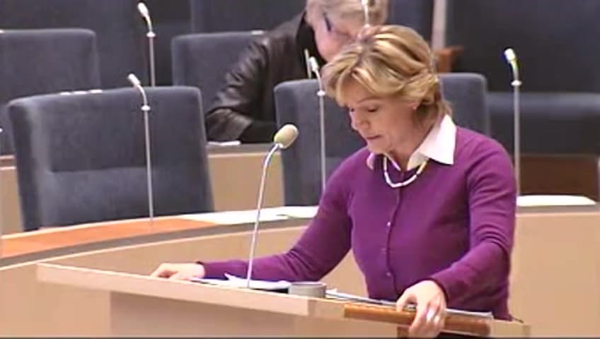 Stillbild från Interpellationsdebatt, Möjligheten att hivtesta sig 