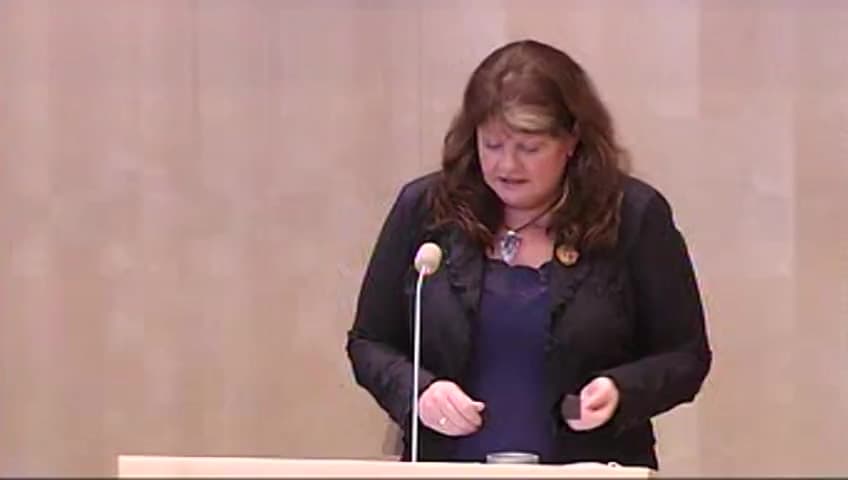 Stillbild från Debatt om förslag, Sveriges handlingsprogram för tillväxt och sysselsättning 2008–2010