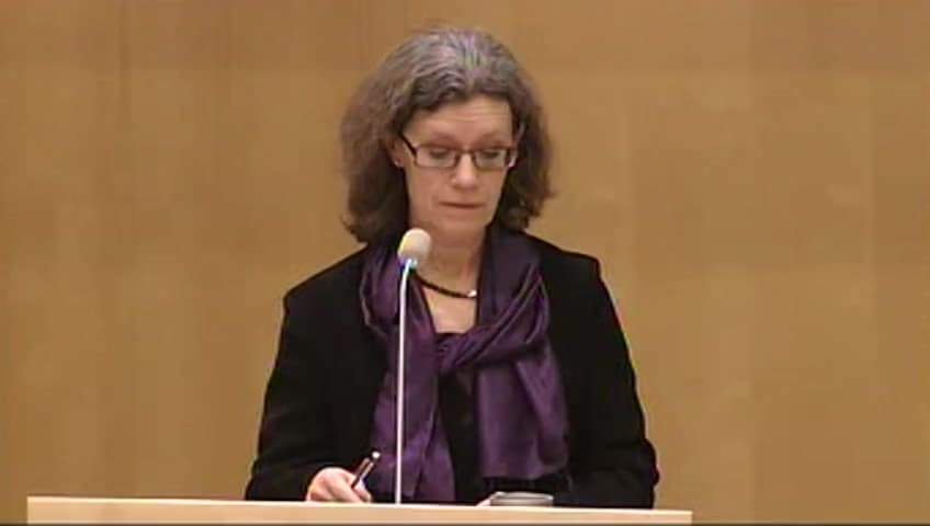 Stillbild från Debatt om förslag, Allmänna helgdagar m.m.