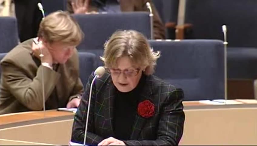 Stillbild från Interpellationsdebatt, Dolda kostnader för telefonsamtal