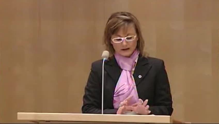 Stillbild från Debatt om förslag, Undvikande av internationell dubbelbeskattning