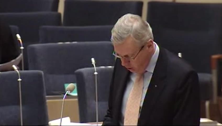Stillbild från Interpellationsdebatt, Bostadsbrist bland unga