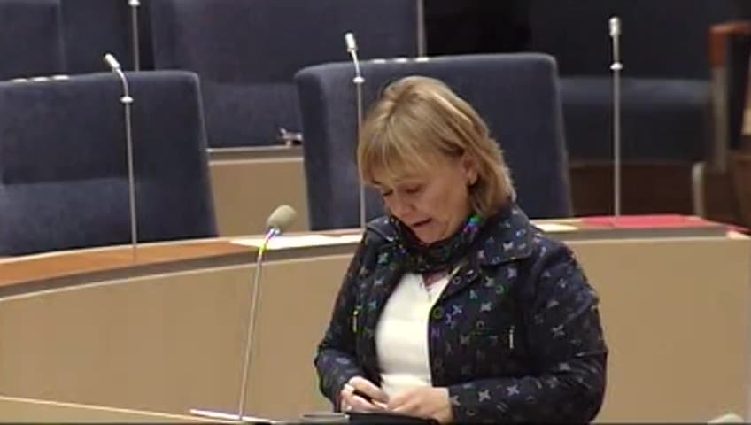 Stillbild från Interpellationsdebatt, Stärkt integritet vid smygfilmningssituationer